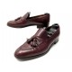 CHAUSSURES BERLUTI MOCASSINS PAMPILLES 43 EN CUIR BORDEAUX LOAFERS SHOES 1950€