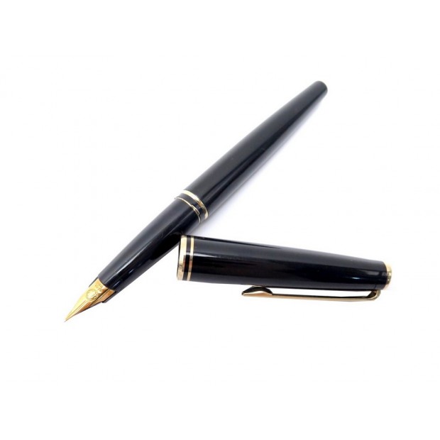 STYLO PLUME MONTBLANC GENERATION EN RESINE NOIR PLUME LARGE FOUNTAIN PEN 240€