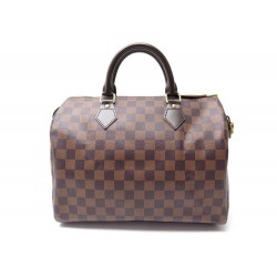 NEUF SAC A MAIN LOUIS VUITTON SPEEDY 30 N41364 TOILE DAMIER EBENE HAND BAG 1150€