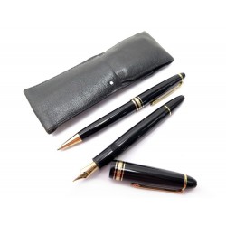 PARURE STYLO MONTBLANC MEISTERSTUCK CLASSIQUE BILLE + 146 PLUME ETUI PEN 1200€