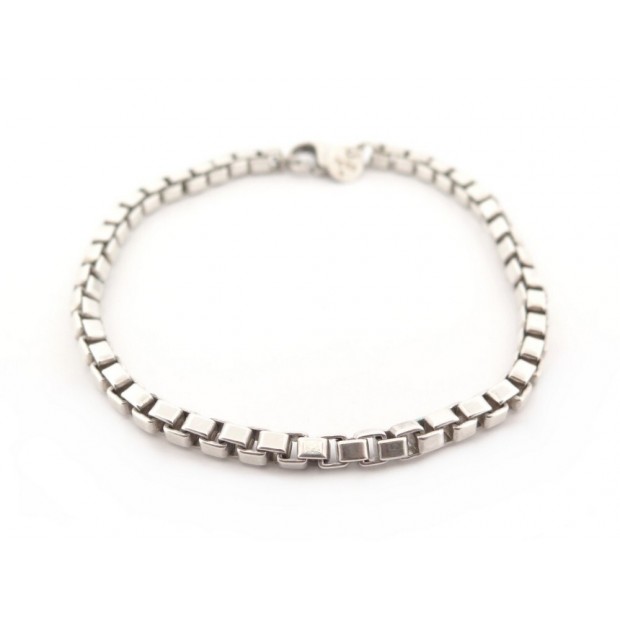 BRACELET TIFFANY & CO VENITIEN 19CM EN ARGENT MASSIF 925 + BOITE SILVER 320€