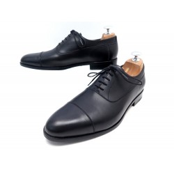 NEUF CHAUSSURES JM WESTON RICHELIEU WEST BOUT DROIT 6.5C 40.5 CUIR NOIR 690€