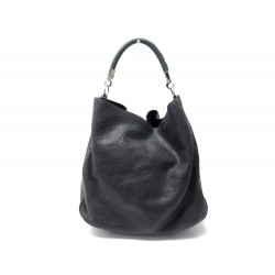 SAC A MAIN YVES SAINT LAURENT ROADY 228840 EN CUIR NOIR GALUCHAT CABAS BAG 1445€