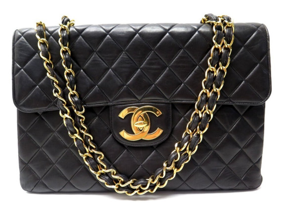 sac a main chanel timeless maxi jumbo en cuir