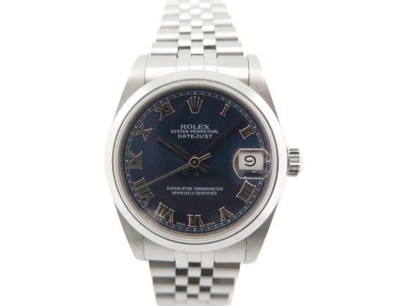 montre rolex oyster datejust 68240 29 mm en acier