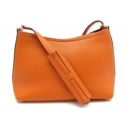 SAC A MAIN HERMES BERLINGOT PM BANDOULIERE CUIR TOGO ORANGE BOITE HAND BAG 3900€