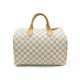 SAC LOUIS VUITTON SPEEDY 30 EN TOILE DAMIER AZUR N41370 BEIGE HAND BAG 1150€