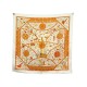 NEUF FOULARD HERMES PEUPLE DU VENT HENRY CARRE 90 SOIE BOITE NEW SILK SCARF 495€