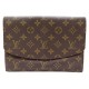 VINTAGE POCHETTE A MAIN LOUIS VUITTON EN TOILE MONOGRAM LV 23CM SAC CLUTCH BAG