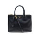 SAC A MAIN PRADA CABAS GALLERIA GM CUIR SAFFIANO NOIR BANDOULIERE HAND BAG 2900€