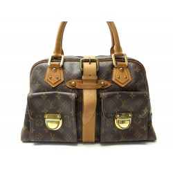 SAC A MAIN LOUIS VUITTON MANHATTAN GM M40025 TOILE MONOGRAM CUIR HAND BAG 2080€