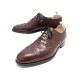 CHAUSSURES CHURCH'S RICHELIEU BOUT FLEURI HICKSTEAD 9F 43 CUIR MARRON SHOES 850€