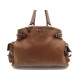 SAC A MAIN PRADA VITELLO DAINO MEDIUM BR2703 CUIR MARRON LEATHER HAND BAG 1250€