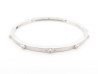 bracelet buccellati macri classica 15 cm en or blanc