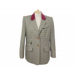 VESTE HERMES TAILLE S 46 EN CACHEMIRE MULTICOLORE CASHMERE JACKET VEST 2500€