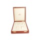 BOITE EBEL COFFRET 5 POSITION POUR MONTRES EN CUIR MARRON LEATHER WATCH BOX