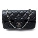SAC A MAIN CHANEL MINI CLASSIQUE TIMELLES CUIR CAVIAR MATELASSE FLAP BAG 3800€