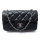 SAC A MAIN CHANEL MINI CLASSIQUE TIMELLES CUIR CAVIAR MATELASSE FLAP BAG 3800€