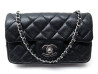 sac a main chanel mini classique timelles cuir caviar