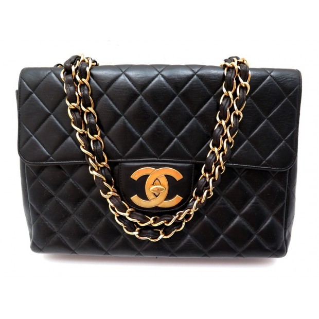 SAC A MAIN CHANEL TIMELESS JUMBO BANDOULIERE CUIR MATELASSE HAND BAG 10500€