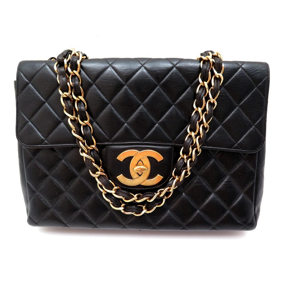 sac a main chanel timeless jumbo bandouliere cuir