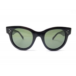 LUNETTES DE SOLEIL CELINE CAT EYE S003 CL4003IN NOIR + ETUI SUNGLASSES 350€