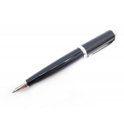 STYLO BILLE CARTIER R EN RESINE NOIRE CRST240000 + BOITE BLACK RESIN PEN 420€