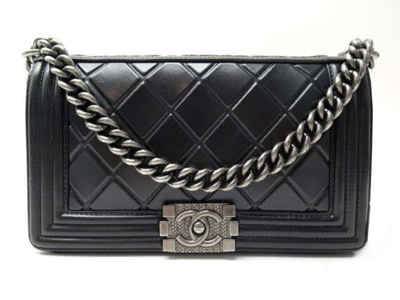 sac a main chanel boy paris salzburg cuir matelasse