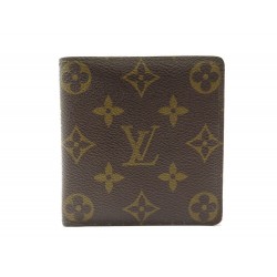 VINTAGE PORTEFEUILLE LOUIS VUITTON MARCO TOILE MONOGRAM & CUIR WALLET 420€