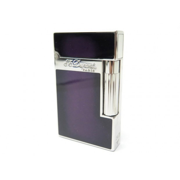 NEUF BRIQUET ST DUPONT ATELIER 1953 LINE 2 LAQUE VIOLET PALLADIE +BOITE NEW 990€