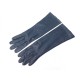 NEUF GANTS LONGS HERMES EN CUIR BLEU MARINE NAVY TAILLE 6.5 LEATHER GLOVES 610€