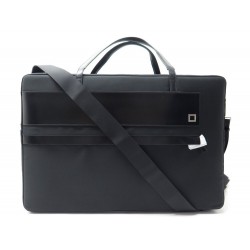 NEUF SAC DE VOYAGE ST DUPONT BAGAGE RECTANGULAIRE GM NOIR BANDOULIERE NEW 690€