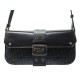 NEUF SAC A MAIN CHRISTIAN DIOR POCHETTE STREET CHIC TOILE OBLIQUE NOIR BAG 1180€