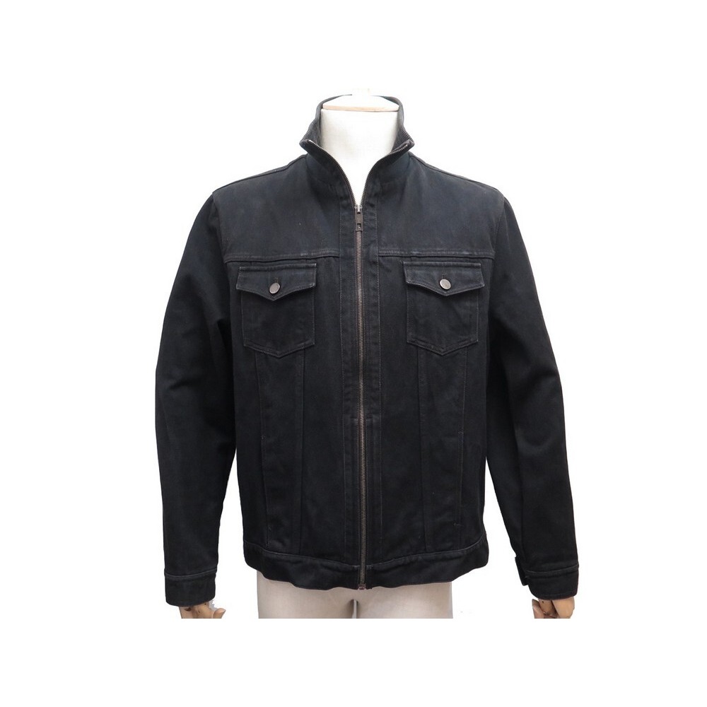 Vest Louis Vuitton Black size 46 FR in Denim - Jeans - 33530257