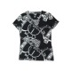 NEUF TSHIRT HERMES MICRO BRIDE DE COUR XS 34 H0H4604DX0234 COTON NOIR NEW 520€