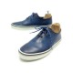 CHAUSSURES BERLUTI BASKETS 7.5 41.5 EN CUIR BLEU LACE UP SNEAKERS SHOES 830€