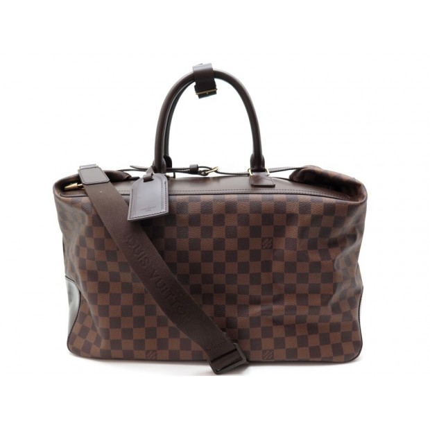 SAC DE VOYAGE A MAIN LOUIS VUITTON NEO GREENWICH EN TOILE DAMIER EBENE 3800€