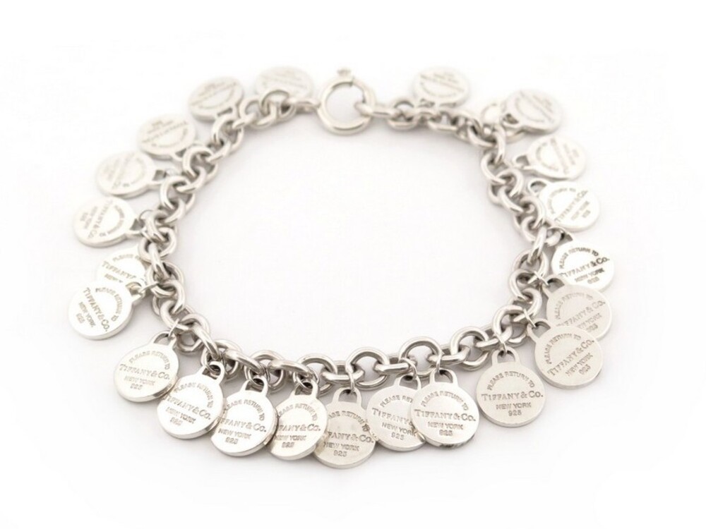 bracelet tiffany co return to plaque multiple en