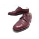 VINTAGE CHAUSSURES JM WESTON DERBY BOUT DROIT 7E 41 EN CUIR BORDEAUX SHOES 690€