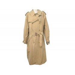 NEUF MANTEAU POLO BY RALPH LAUREN TRENCH IMPERMEABLE L 44 COTON BEIGE COAT 500€