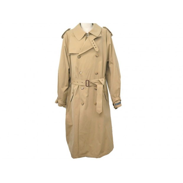 NEUF MANTEAU POLO BY RALPH LAUREN TRENCH IMPERMEABLE L 44 COTON BEIGE COAT 500€