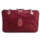 VINTAGE VALISE CARTIER GM CUIR BORDEAUX 