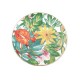 NEUF ASSIETTE A DESSERT HERMES PASSIFOLIA N 2 EN PORCELAINE 23CM DESSERT PLATE