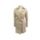 MANTEAU CELINE M 38 IMPERMEABLE CEINTURE EN COTON & SOIE BEIGE TRENCH COAT 2500€