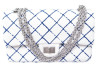 sac a main chanel 2.55 motif matelasse en toile
