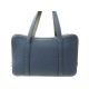 NEUF SAC A MAIN MOYNAT LIMOUSINE EN CUIR TAURILLON GEX BLEU NEW HAND BAG 2900€