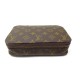 VINTAGE POCHETTE LOUIS VUITTON TROUSSE A BIJOUX TOILE MONOGRAM JEWEL CASE 1200€