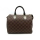 SAC A MAIN LOUIS VUITTON SPEEDY 25 N41368 EN TOILE DAMIER EBENE HAND BAG 1130€