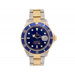 NEUF MONTRE ROLEX SUBMARINER 11613 40 MM AUTOMATIQUE OR & ACIER BOITE NEW WATCH