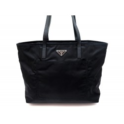 NEUF SAC A MAIN PRADA CABAS 1BG052 TOILE RE-NYLON NOIR BLACK TOTE HAND BAG 1300€